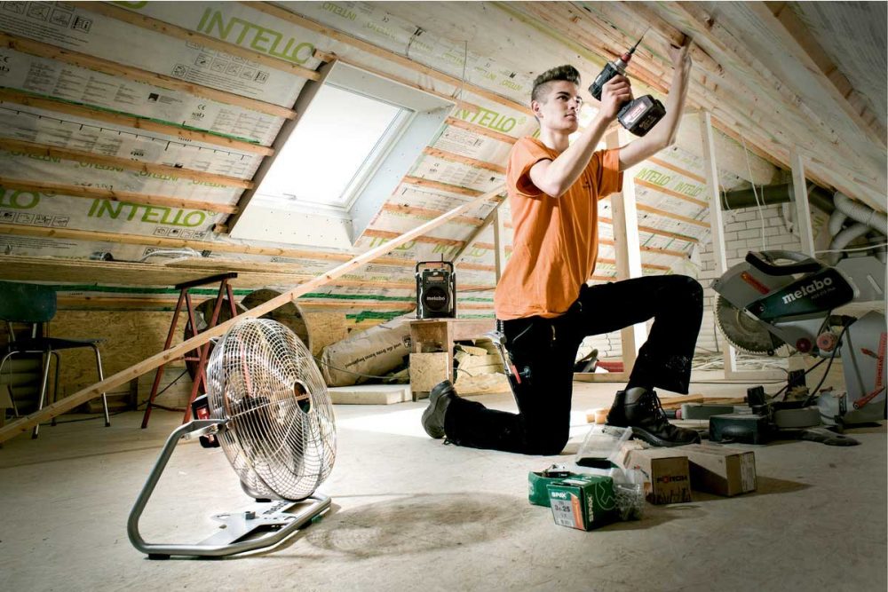 METABO aku ventilator AV 18V bez baterije - Image 2