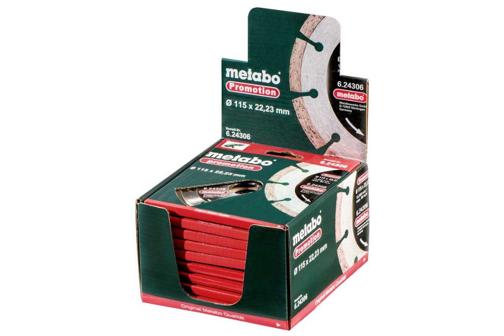 METABO dijamantna rezna ploča beton, cigla 115x22,23 mm - Image 2