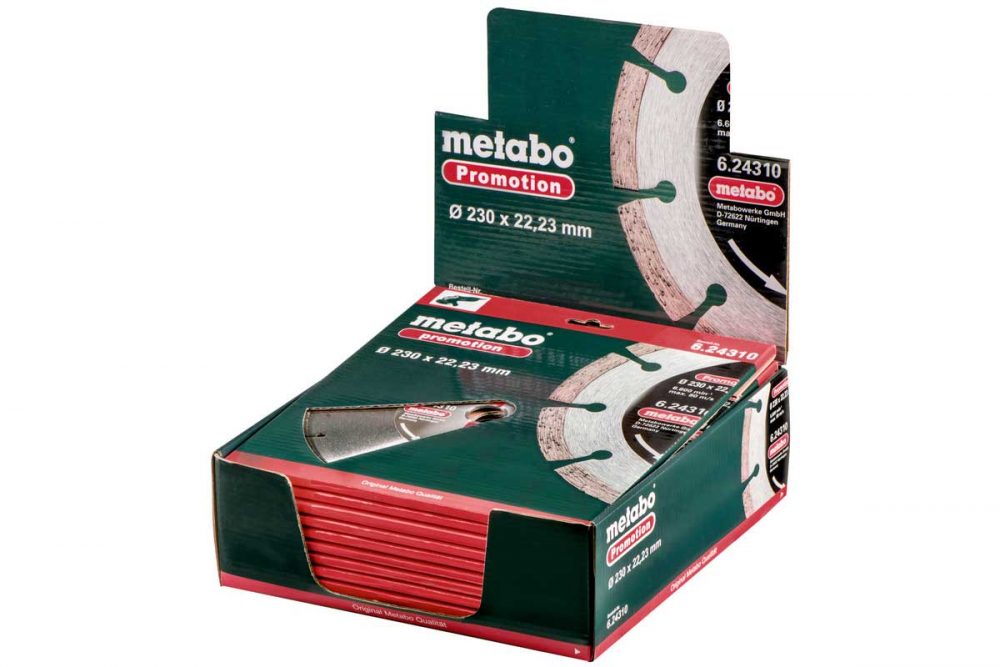 METABO dijamantna rezna ploča beton, cigla 230x22,23 mm - Image 2