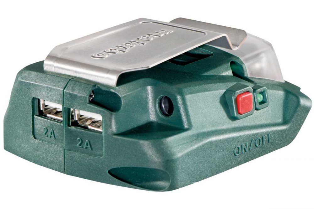 METABO adapter za akumulatore 14,4 - 18V + 2 USB - Image 3