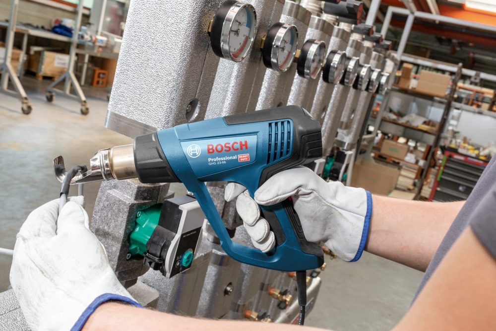 BOSCH puhalo vrućeg zraka GHG 23-66 set, kovčeg - Image 4