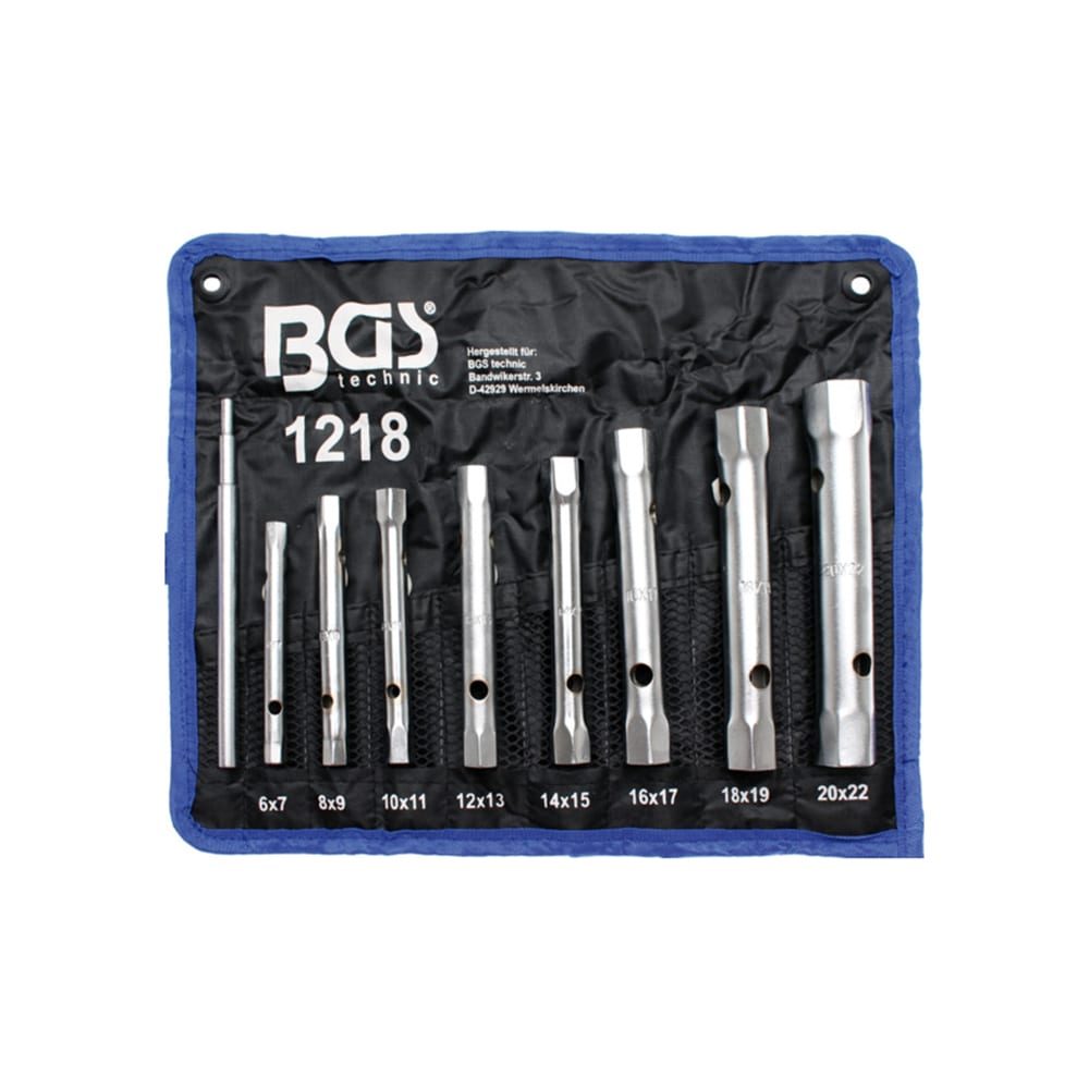 BGS set ključeva cjevastih 6x7-20x22 mm 8 dj. pro 1218
