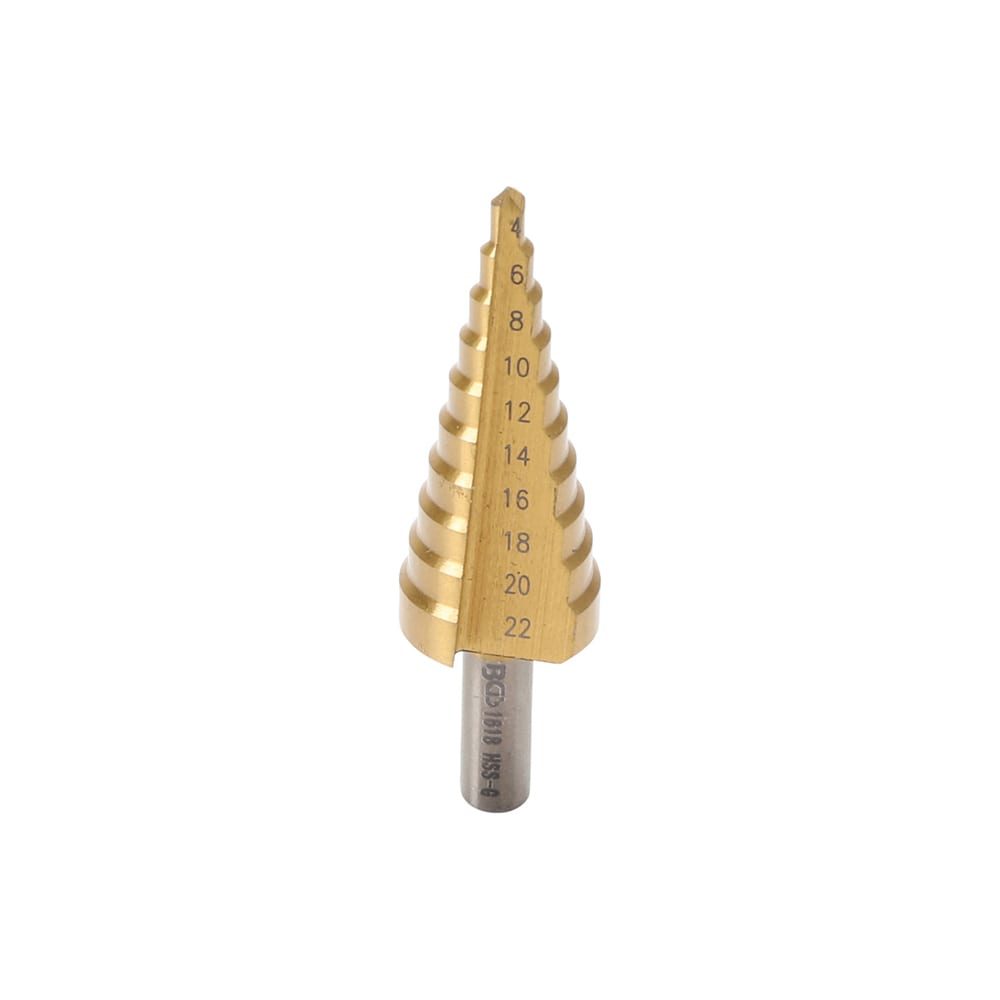 BGS svrdlo stepenasto 4-22 mm TIN pro+ 1618