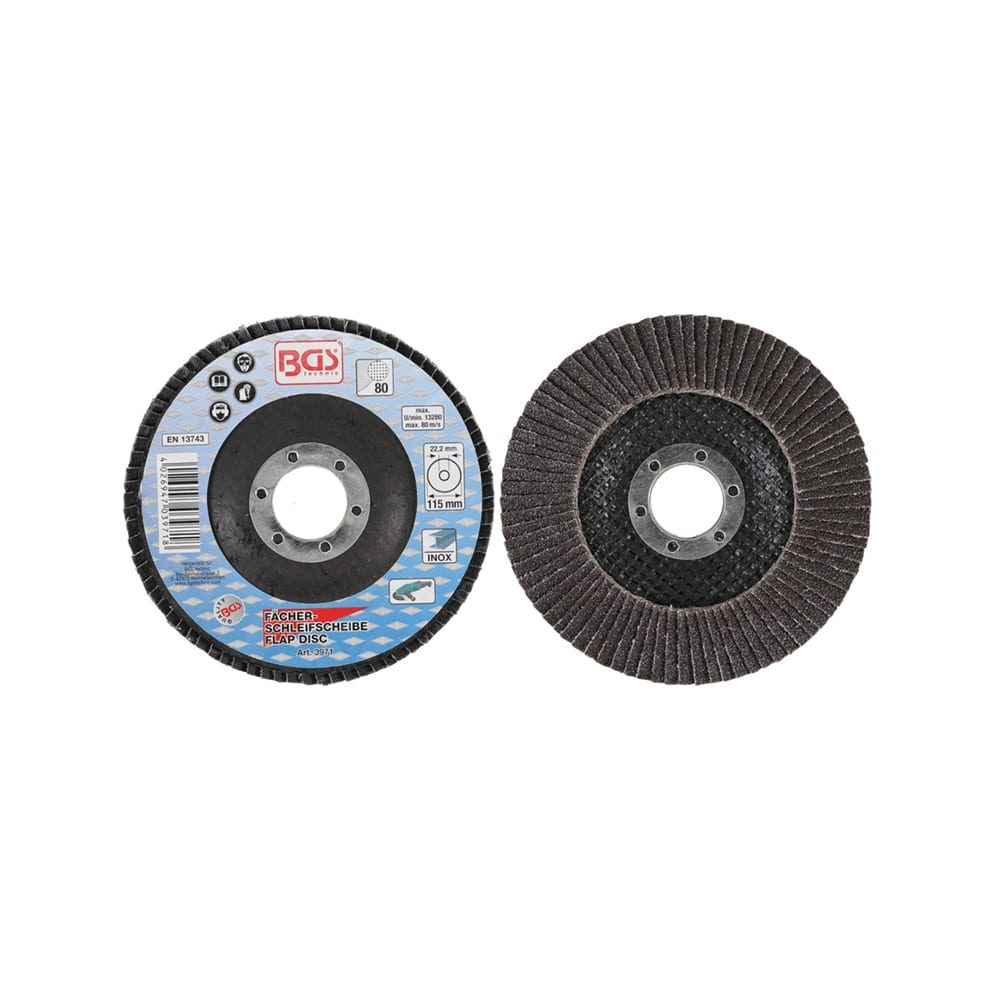BGS lamelirana brusna ploča za inox 115 mm g80 3971