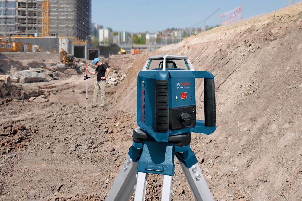 BOSCH građevinski laser GRL 400 H + BT 152 + LR1 + GR 2400 kovčeg - Image 3