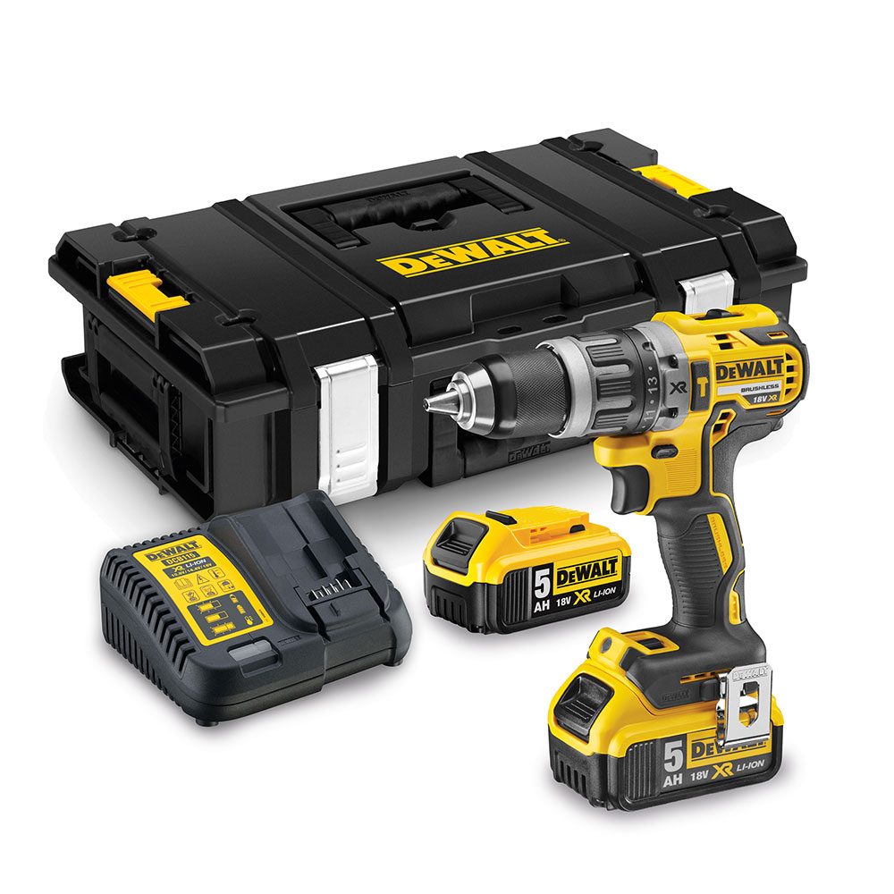 DEWALT aku udarna bušilica-odvijač DCD796P2-QW 2xAku 18V 5,0Ah kovčeg