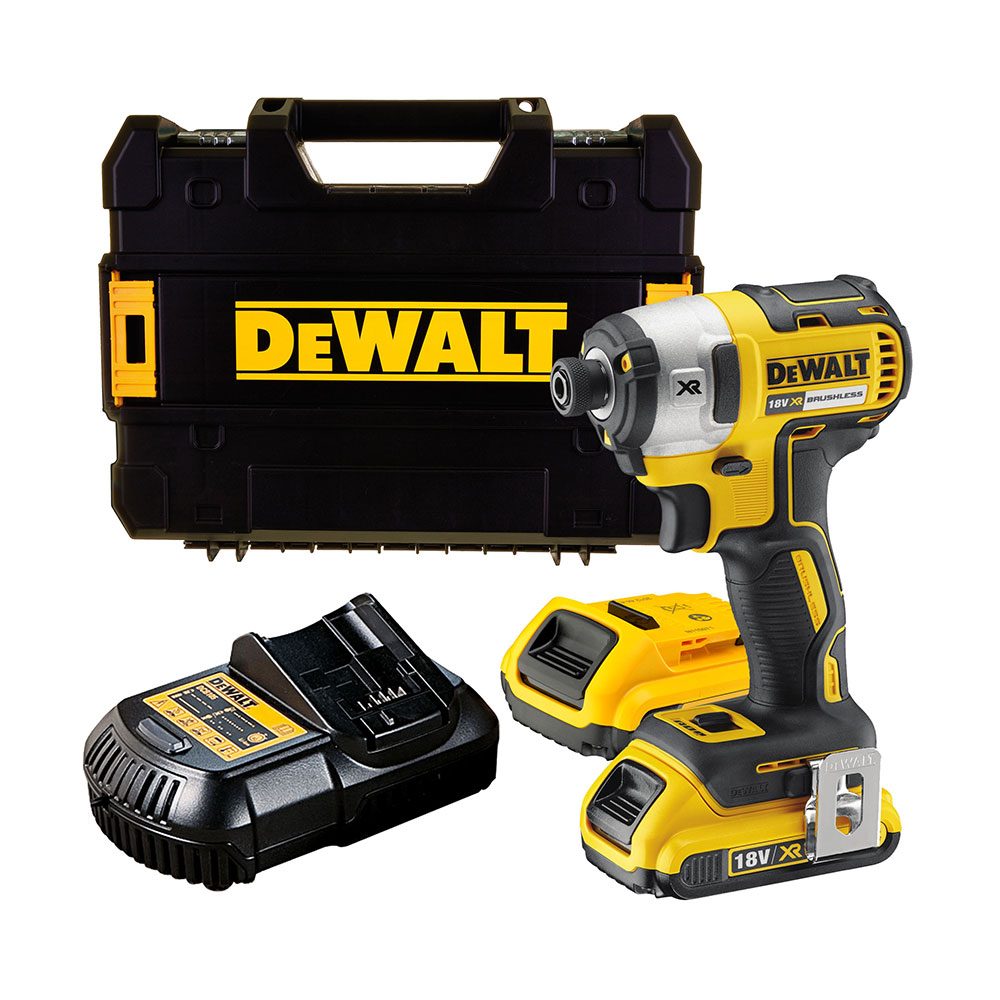 DEWALT aku udarni odvijač DCF887D2 18V 2xAku 2,0Ah