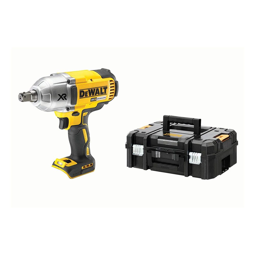 DEWALT aku udarni odvijač BL DCF899NT 1/2" 18V bez baterije kovčeg