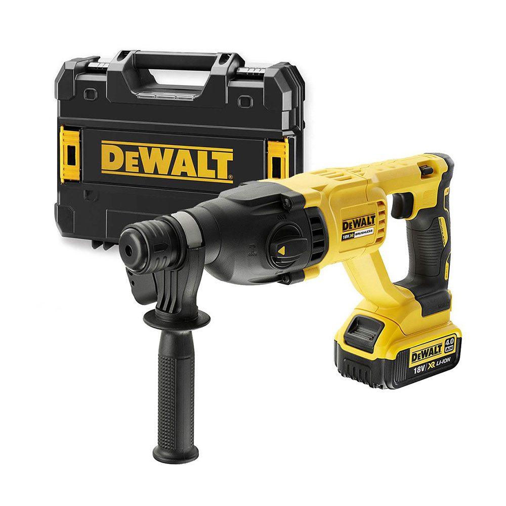 DEWALT aku bušaći čekić DCH133M1 BL 18V 4,0Ah kovčeg