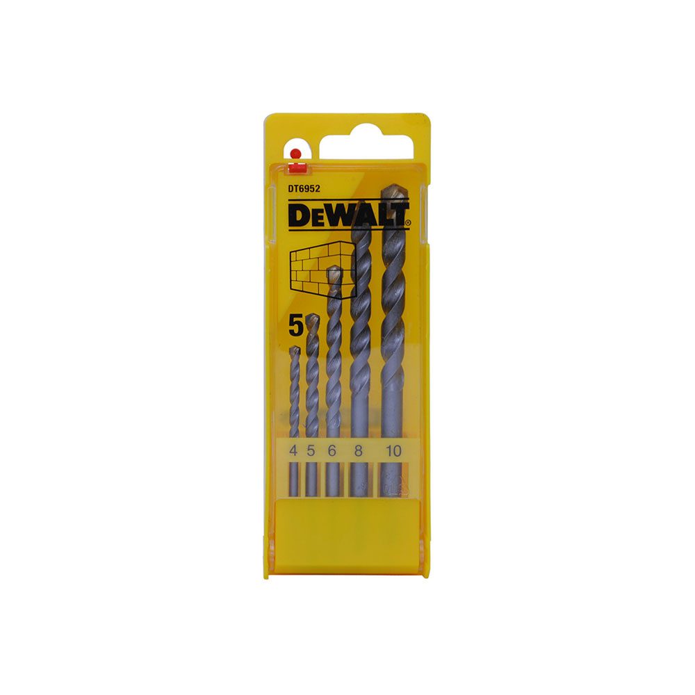DEWALT set svrdala za beton 4-10 mm 5/1