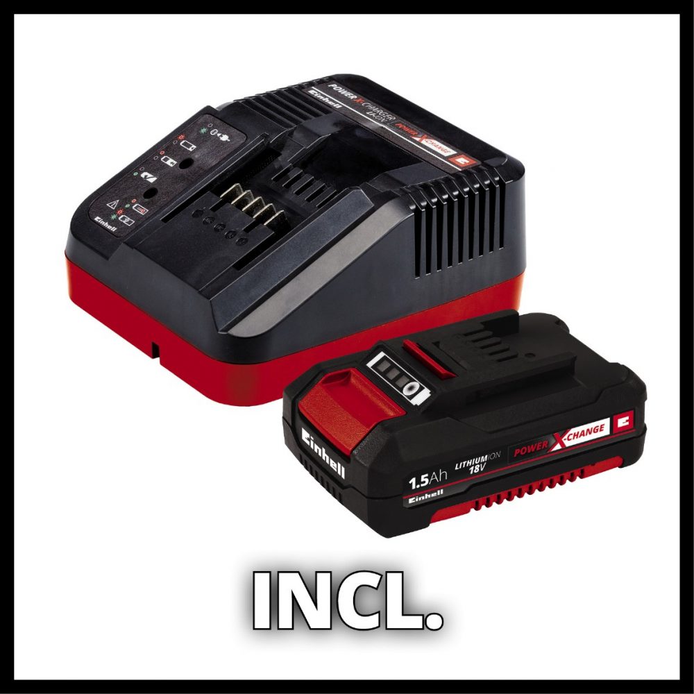 EINHELL aku bušilica TC-CD 18/35 Li PXC 18V 1,5Ah - Image 5
