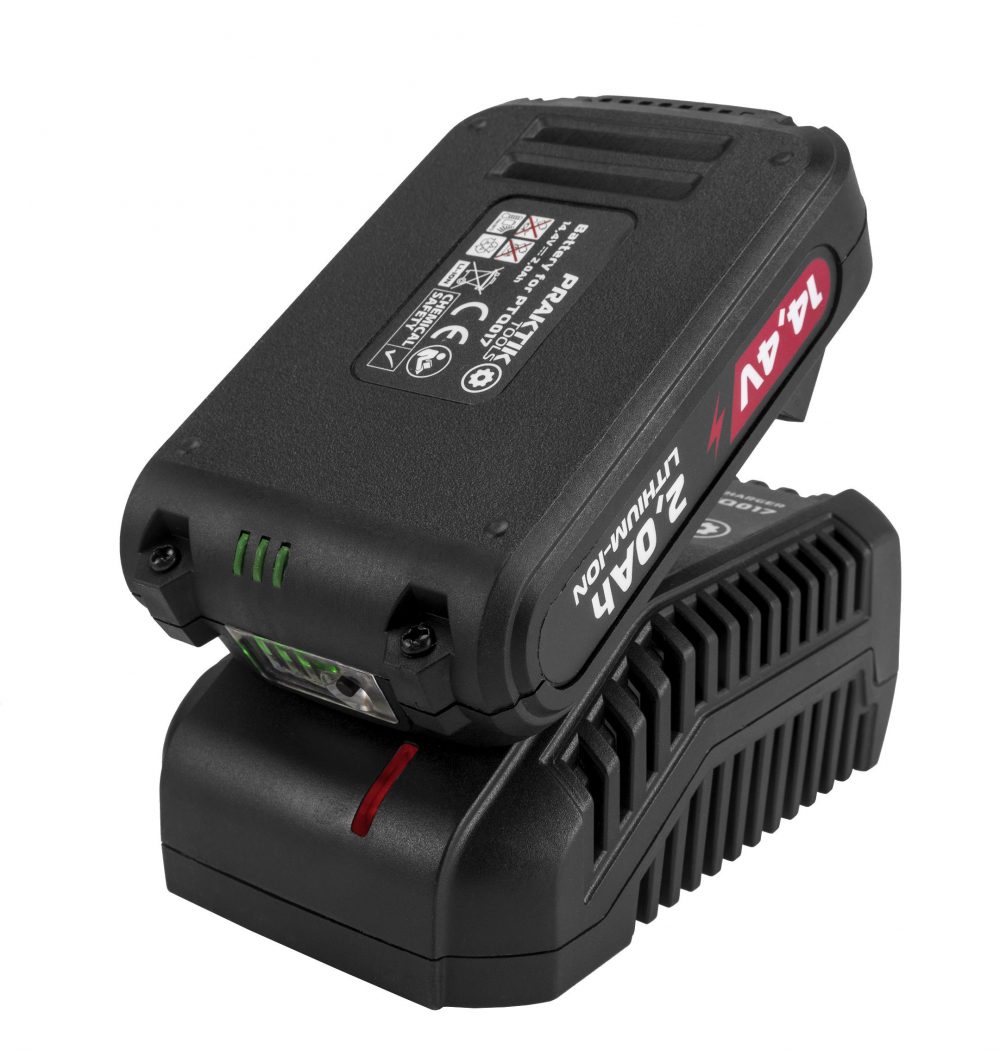 PRAKTIK aku bušilica-odvijač PTQ017 14,4V 2xaku 2,0Ah Q LINE - Image 7