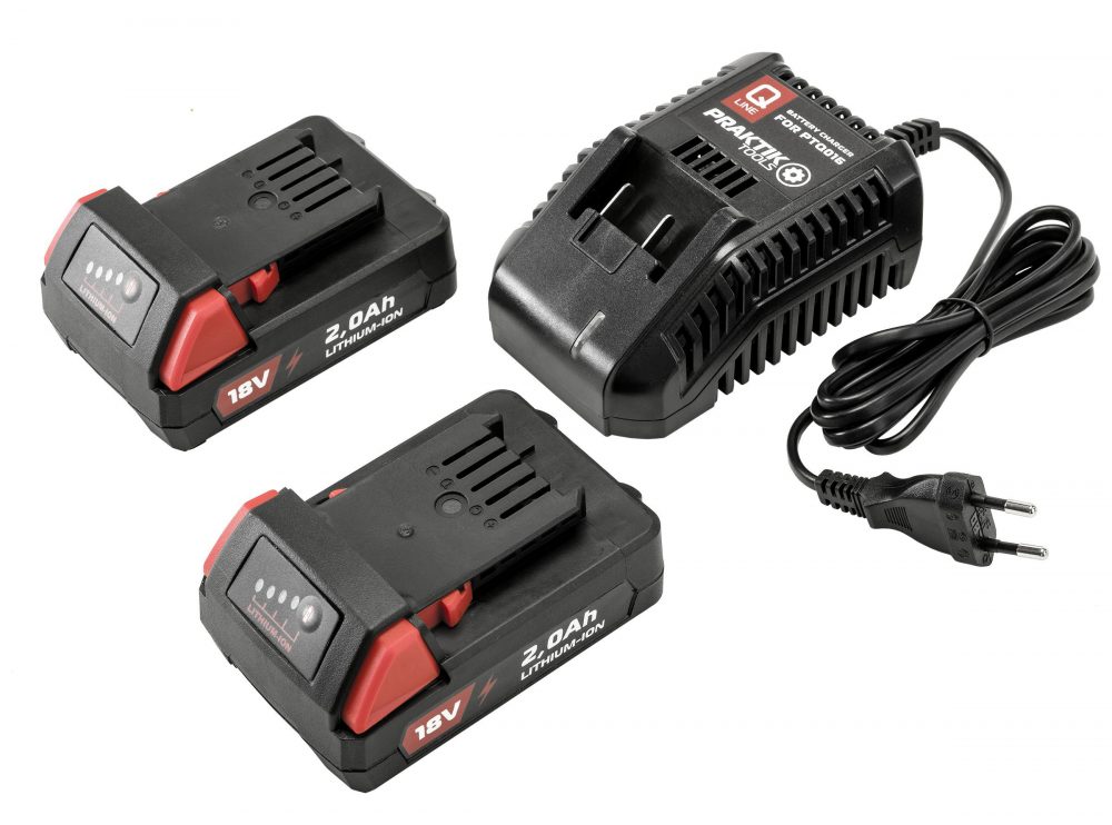 PRAKTIK aku bušilica-odvijač PTQ016 18V 2xaku 2,0Ah Q LINE - Image 9