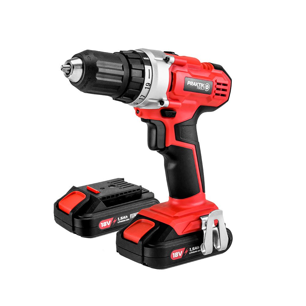 PRAKTIK aku bušilica-odvijač PTQ018 FlexPower 2xAku 18V 1,5Ah
