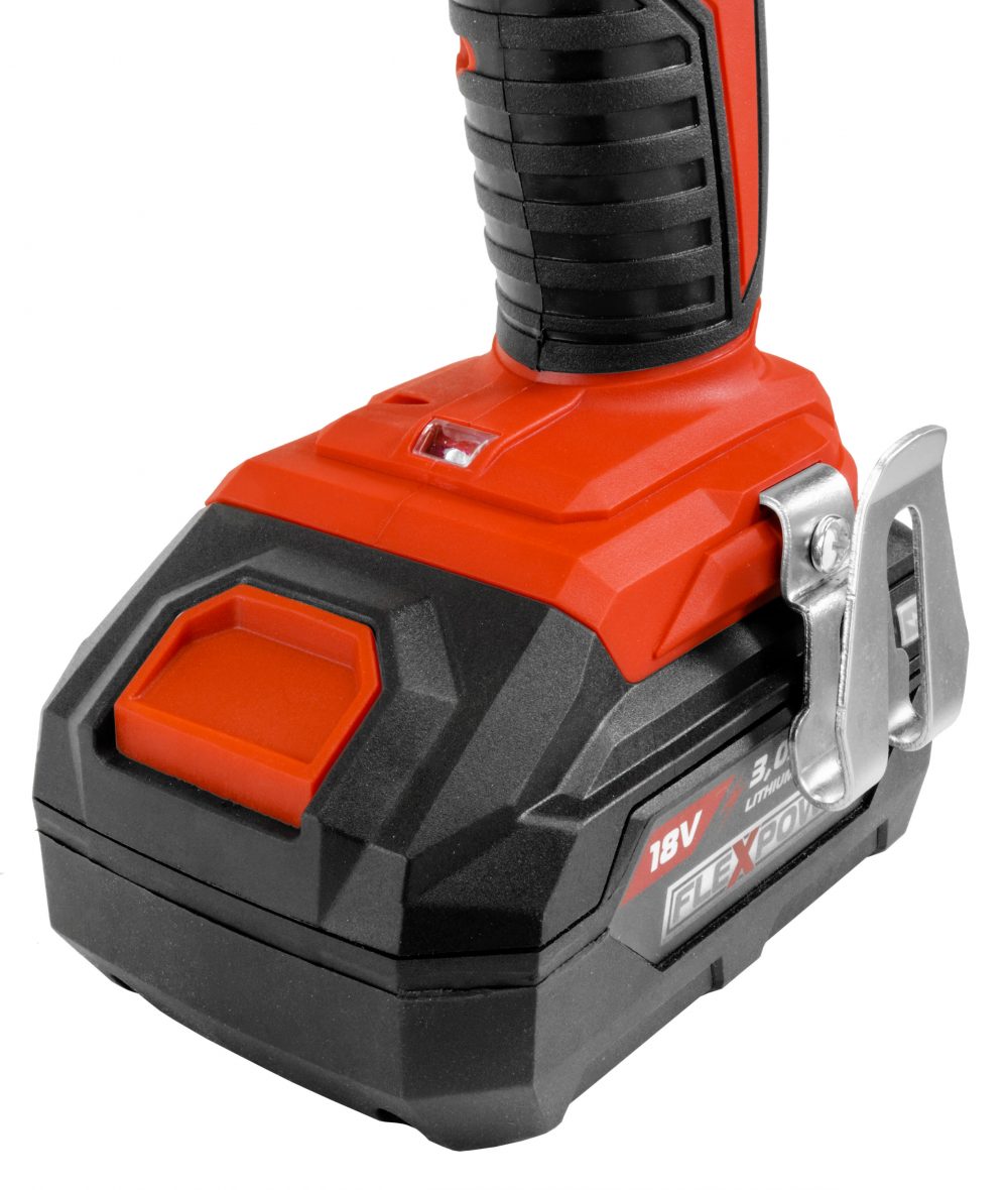 PRAKTIK aku bušilica-odvijač PTQ019 FlexPower 2xAku 18V 3,0Ah - Image 3