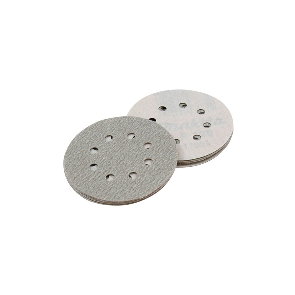 MAKITA set brusnih papira 10/1, 125 mm, g100 D-65844