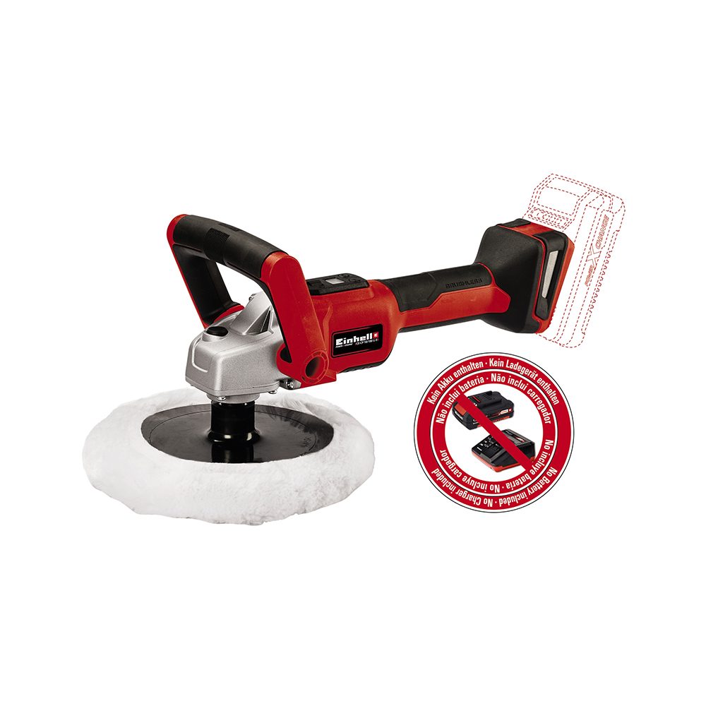 EINHELL aku polirka CE-CP 18/180 Li BL PXC 18V bez baterije