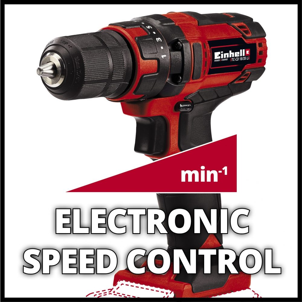 EINHELL aku bušilica TC-CD 18/35 Li PXC 18V bez baterije - Image 4