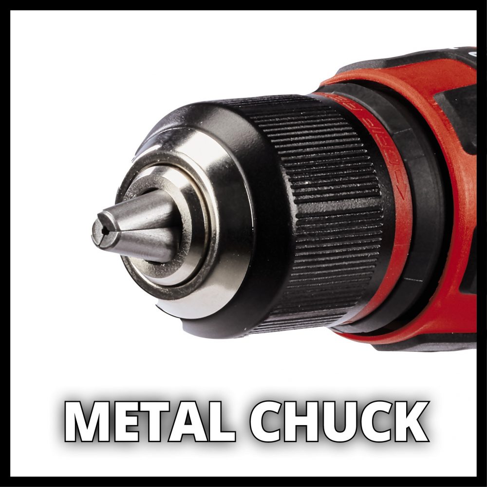 EINHELL aku udarna bušilica TE-CD 18/48 Li-i PXC 2xAku 18V 2,0Ah kovčeg - Image 2