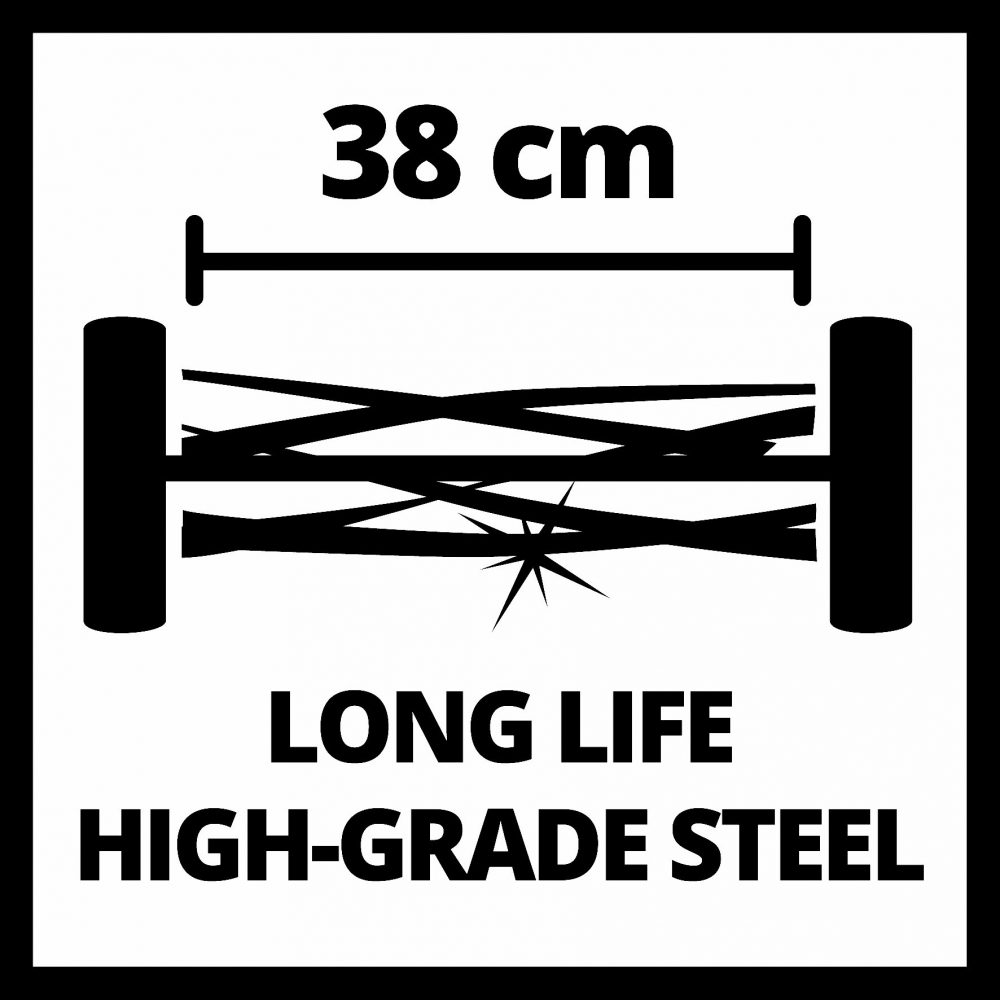 EINHELL aku ručna kosilica GE-HM 18/38 Li PXC 18V bez baterije - Image 5