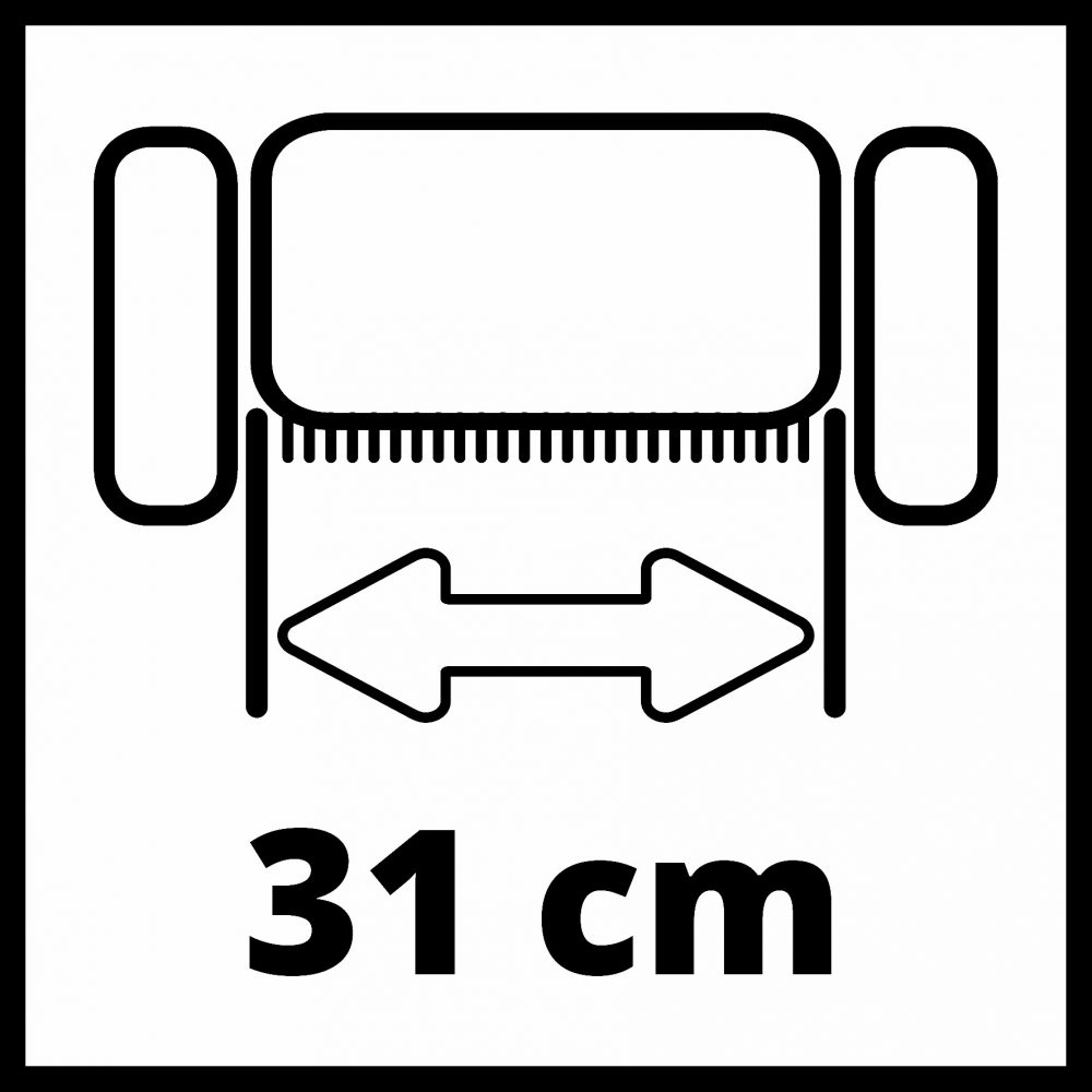 EINHELL aku prozračivač trave GC-SC 36/31 Li PXC 18+18V bez baterije - Image 5