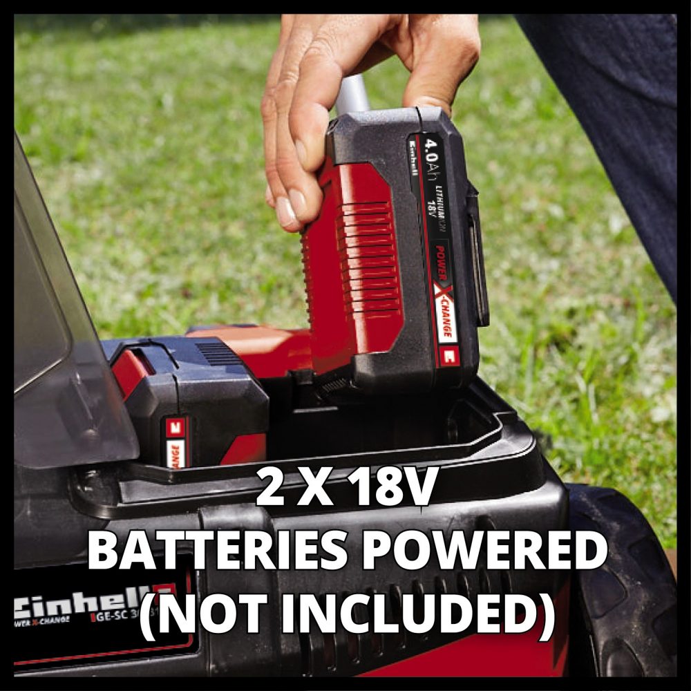 EINHELL aku prozračivač trave GC-SC 36/31 Li PXC 18+18V bez baterije - Image 7