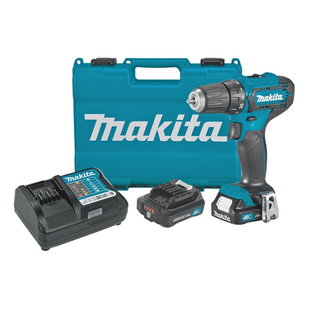MAKITA aku bušilica-odvijač DF333DWAE 2xAku 12V 2,0Ah kovčeg