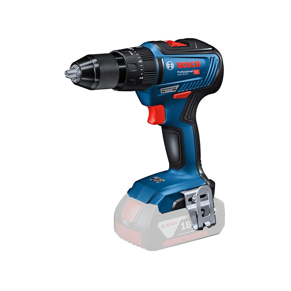 BOSCH aku udarna bušilica-izvijač GSB 18V-50 bez baterije