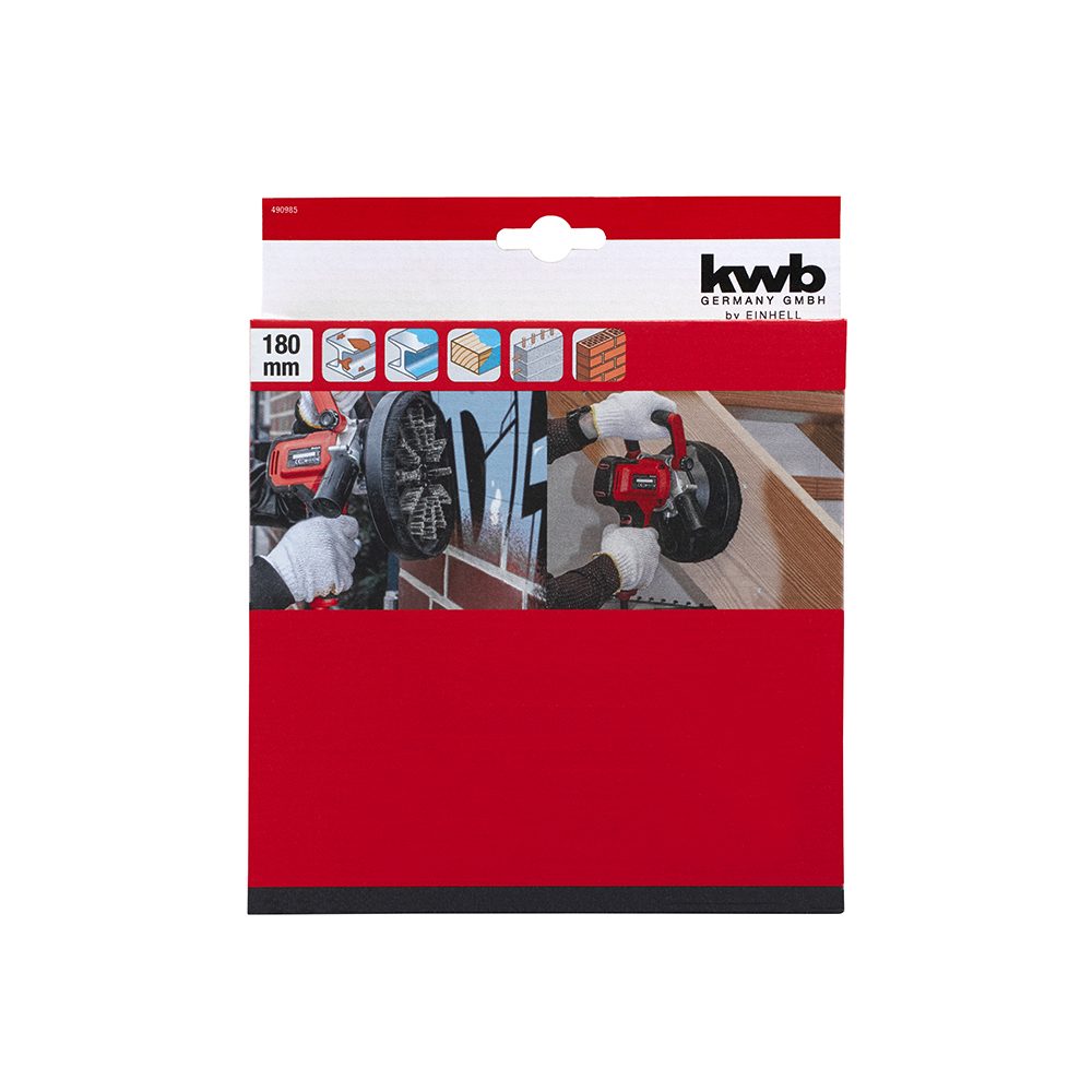 KWB žičana četka za brušenje 180 mm, za TE-DW 180