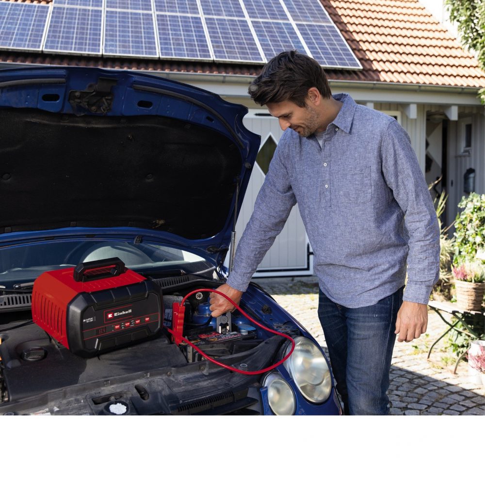 EINHELL punjač akumulatora i starter CE-BC 30 M 12/24V 100A - Image 2