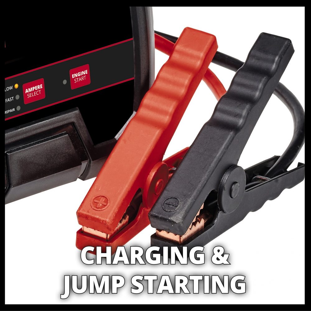 EINHELL punjač akumulatora i starter CE-BC 30 M 12/24V 100A - Image 3