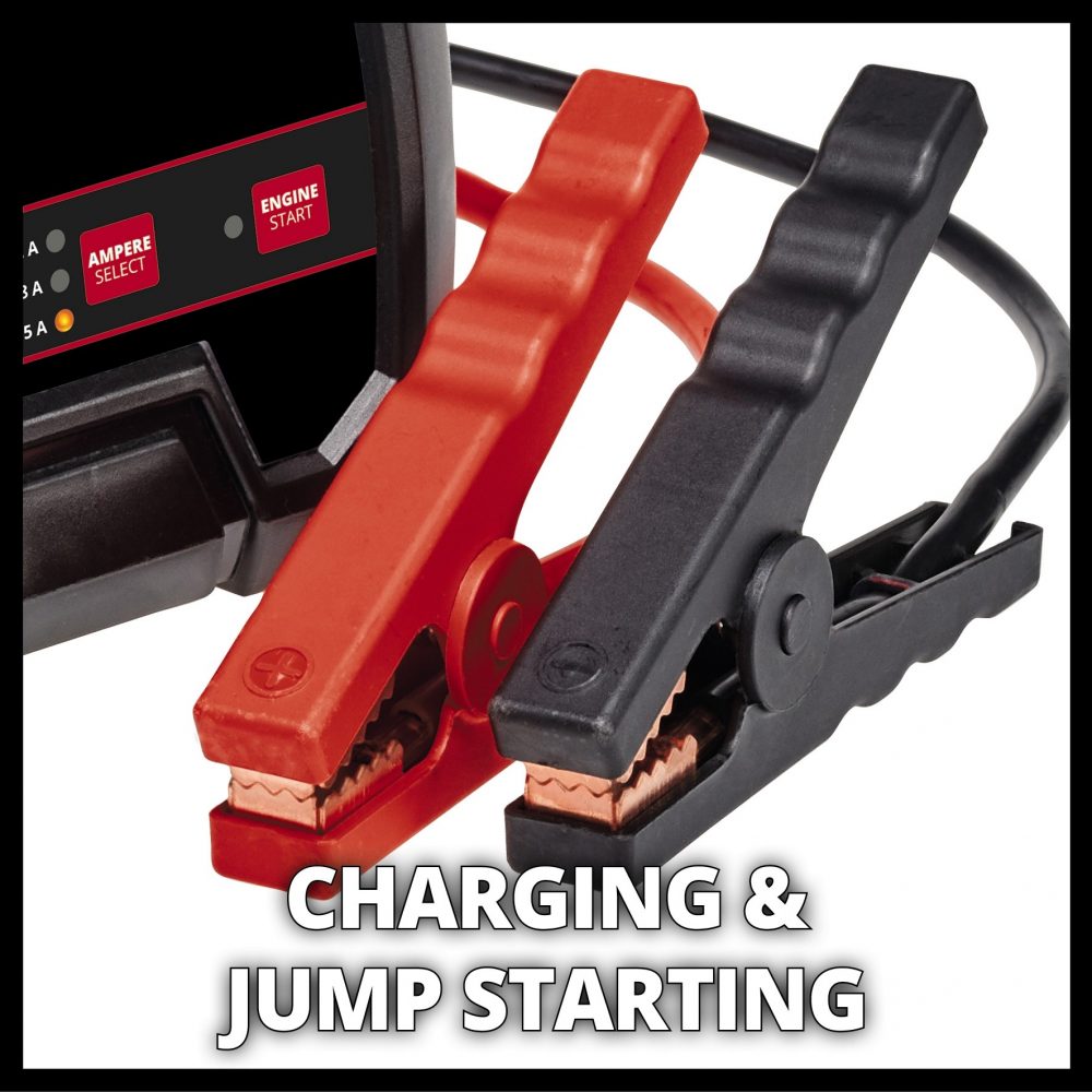 EINHELL punjač akumulatora i starter CE-BC 15 M 12V 100A - Image 2