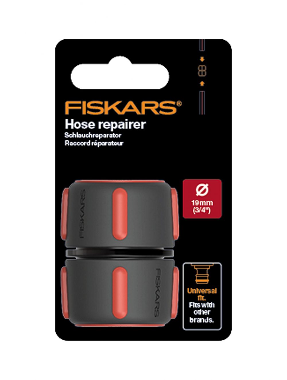 FISKARS spojnica za vrtna crijeva 19mm (3/4") 1027066 1027066 - Image 3