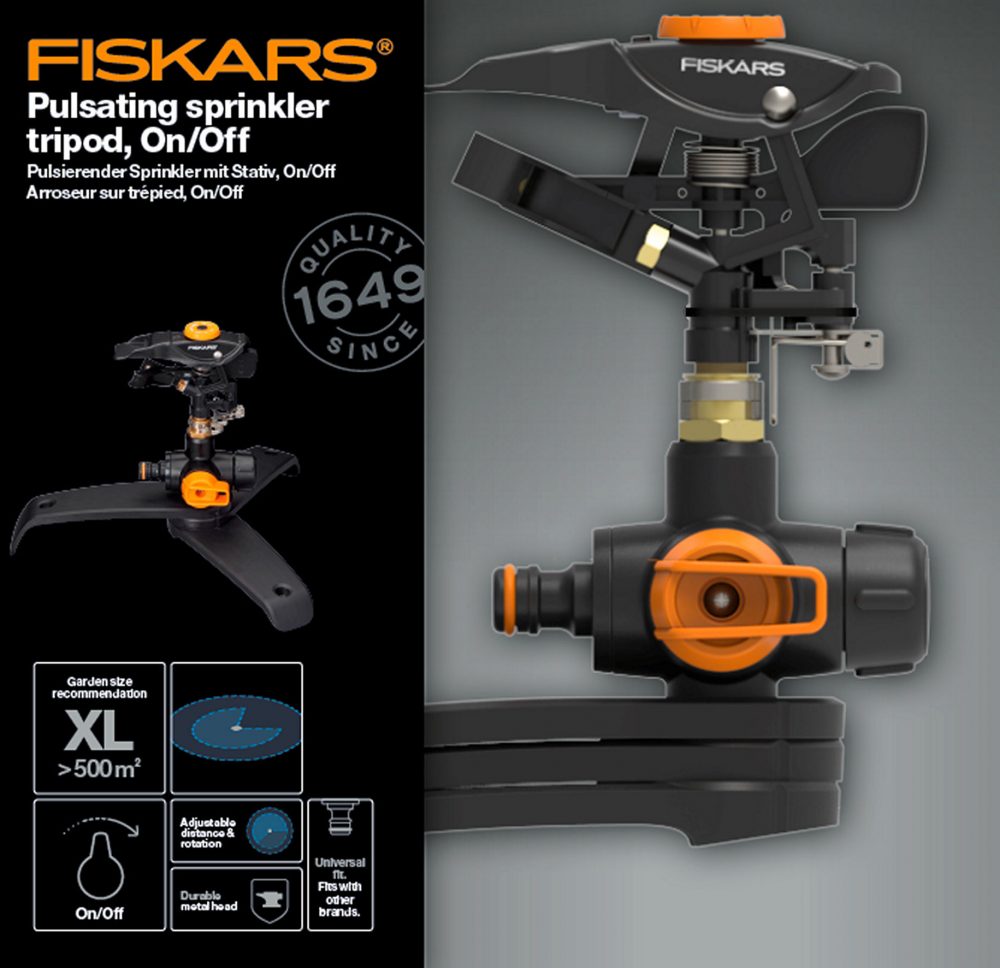 FISKARS prskalica za travu pulsirajuća XL On/Off 1027050 - Image 4