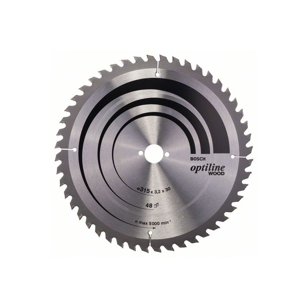 BOSCH list kružne pile 315x30x3,2 mm, 48Z, Optiline Wood