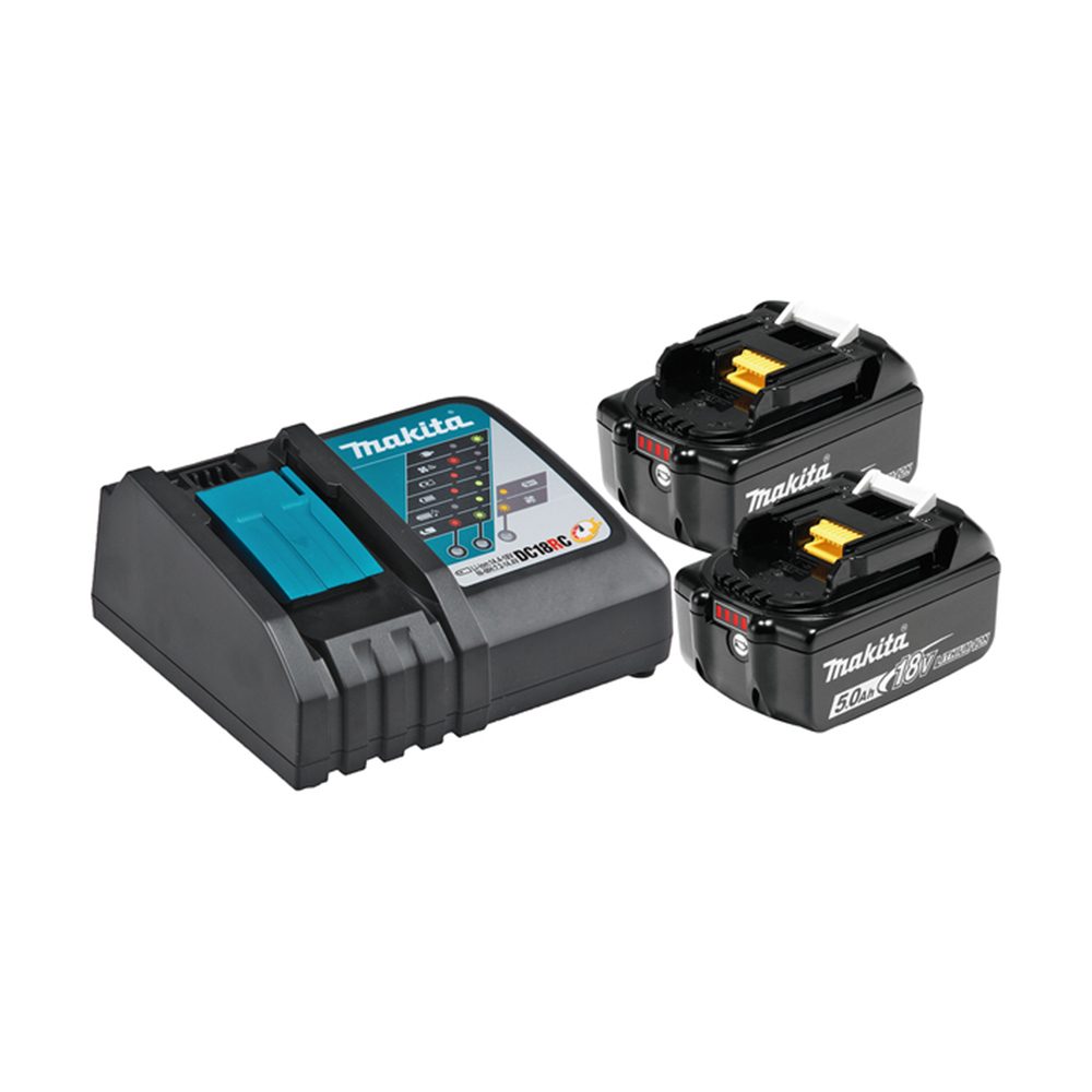 MAKITA aku set LXT 2xAku 18V 5,0Ah 1xDC18RC 197570-9
