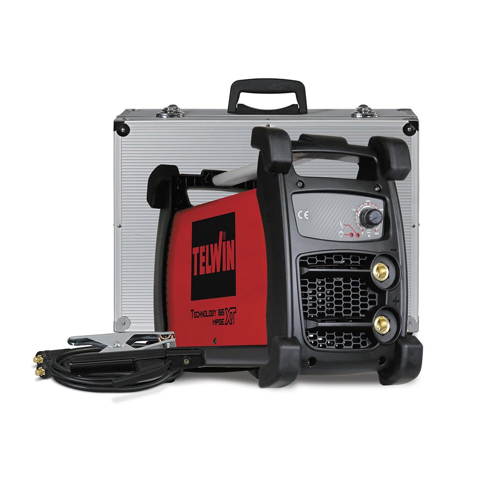 TELWIN aparat za zavarivanje rel inverter TECHNOLOGY 186 XT MPGE 160A + pribor