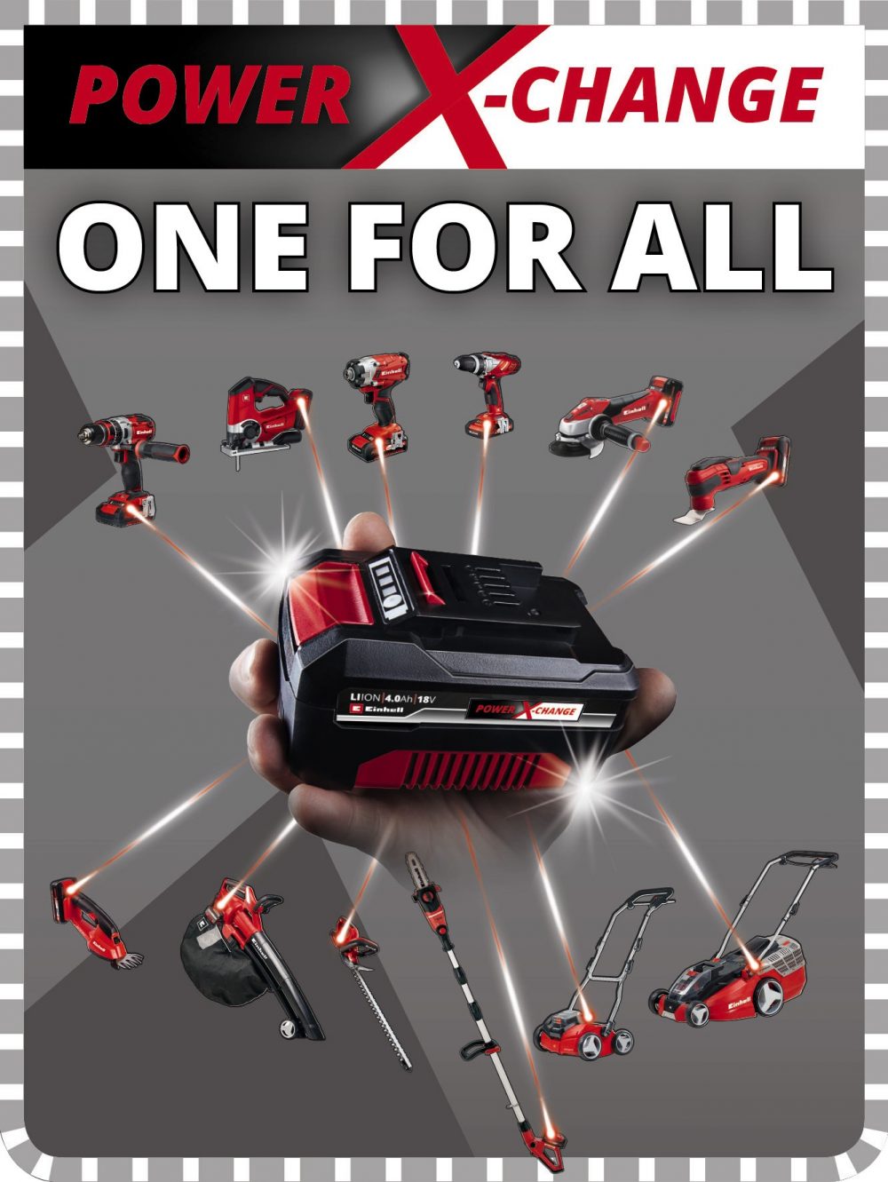 EINHELL aku ručna kružna pila TE-CS 18/165-1 Li PXC 18V bez baterije - Image 7