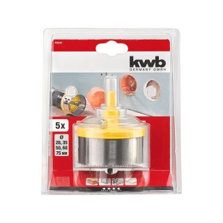 KWB krunsko svrdlo za drvo 28-75/30,5 mm, 5 kom