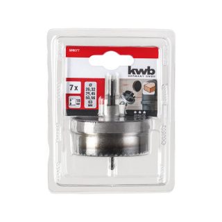 KWB krunsko svrdlo za drvo 26-63/18 mm, 7 kom