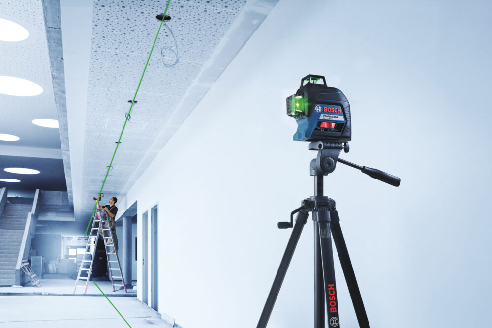 BOSCH križni laserski nivelir GLL 3-80 G + CP + torba + kovčeg - Image 4