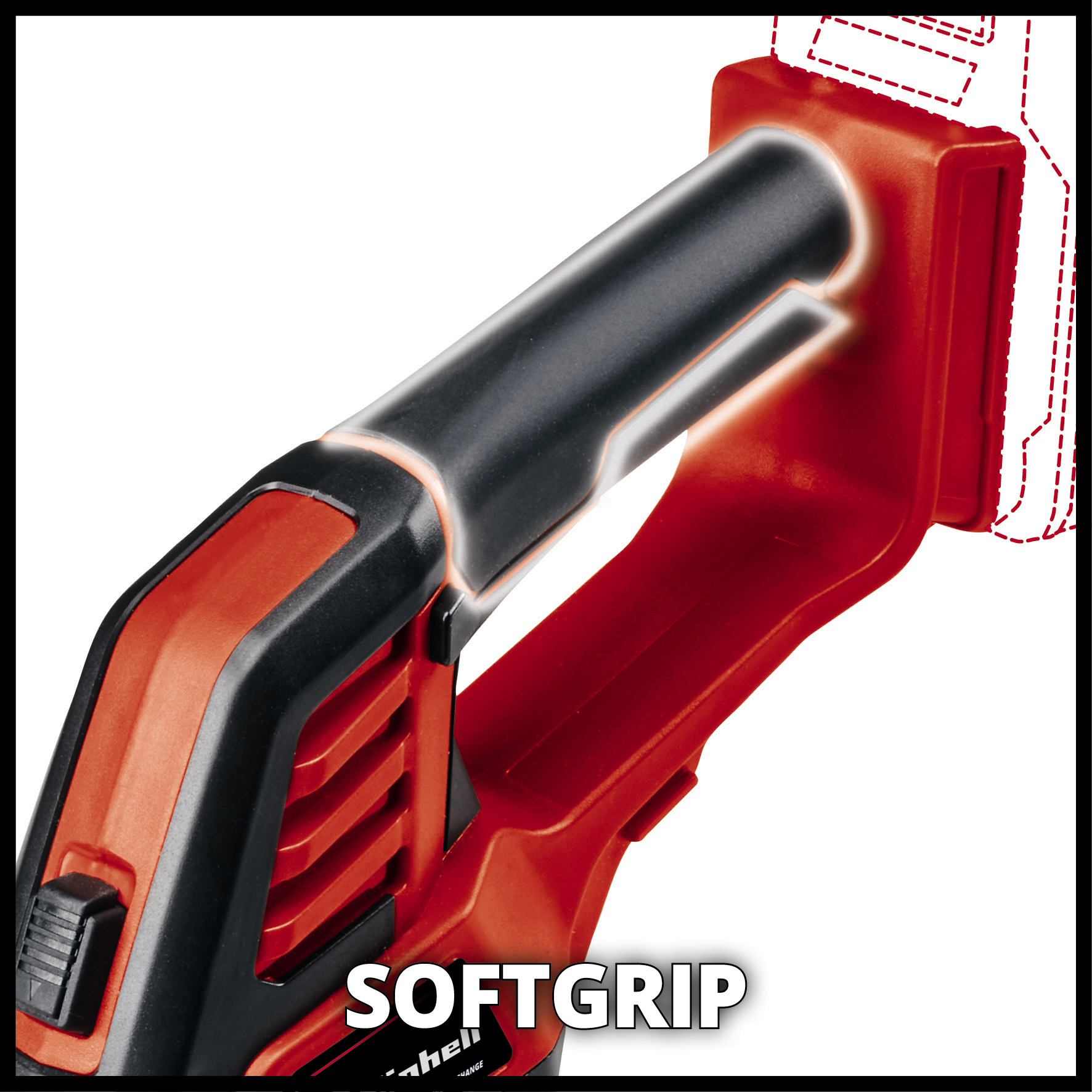 EINHELL aku škare za travu i grmlje GE-CG 18/100 Li PXC 18V bez baterije - Slika 6