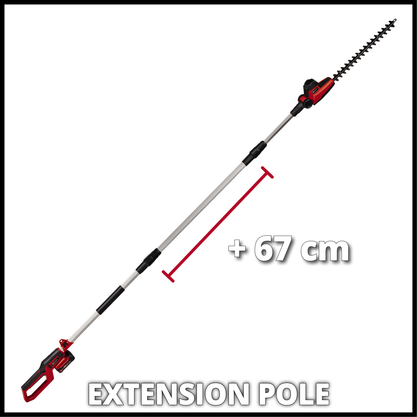 EINHELL aku teleskopske škare za živicu GC-HH 18/45 Li T PXC 18V bez baterije - Slika 5