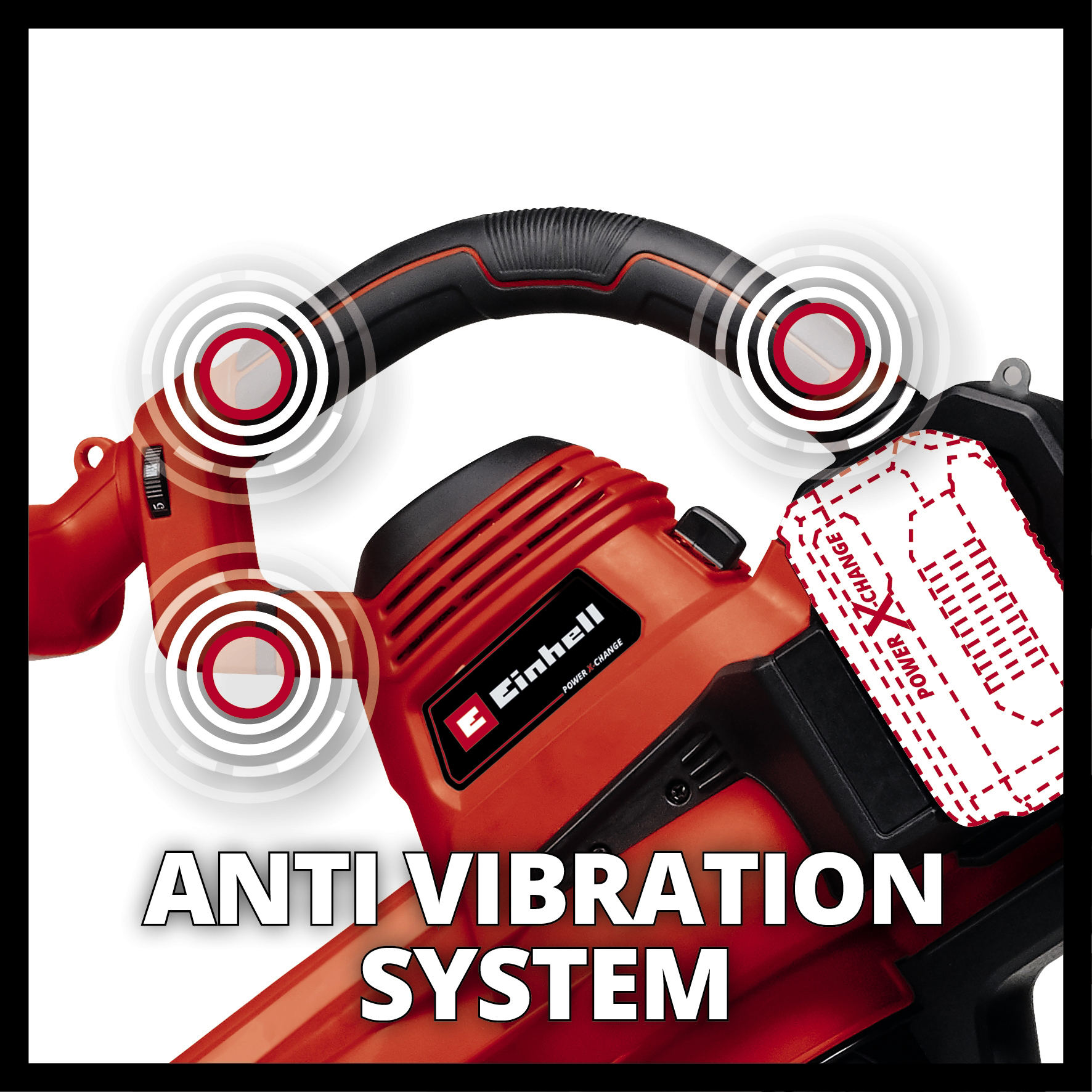 EINHELL aku usisavač-puhalo-drobilica za lišće GE-CL 36/230 Li E PXC 18+18V bez baterije - Slika 5