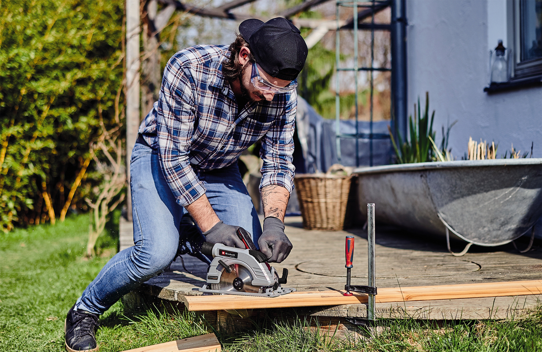 EINHELL aku ručna kružna pila TE-CS 18/190 Li BL PXC 18V bez baterije - Slika 8