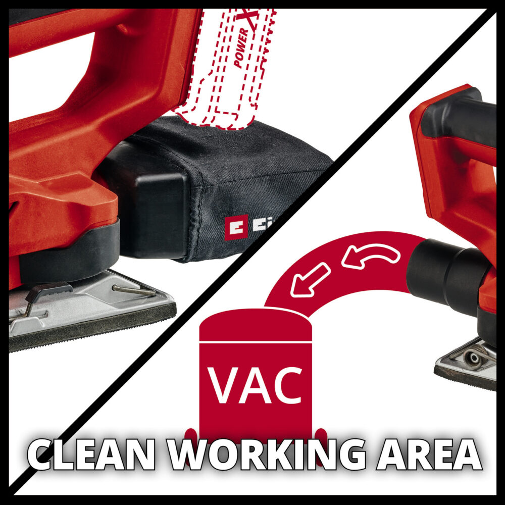EINHELL aku vibraciona brusilica TE-OS 18/230 Li PXC 18V bez baterije - Image 5
