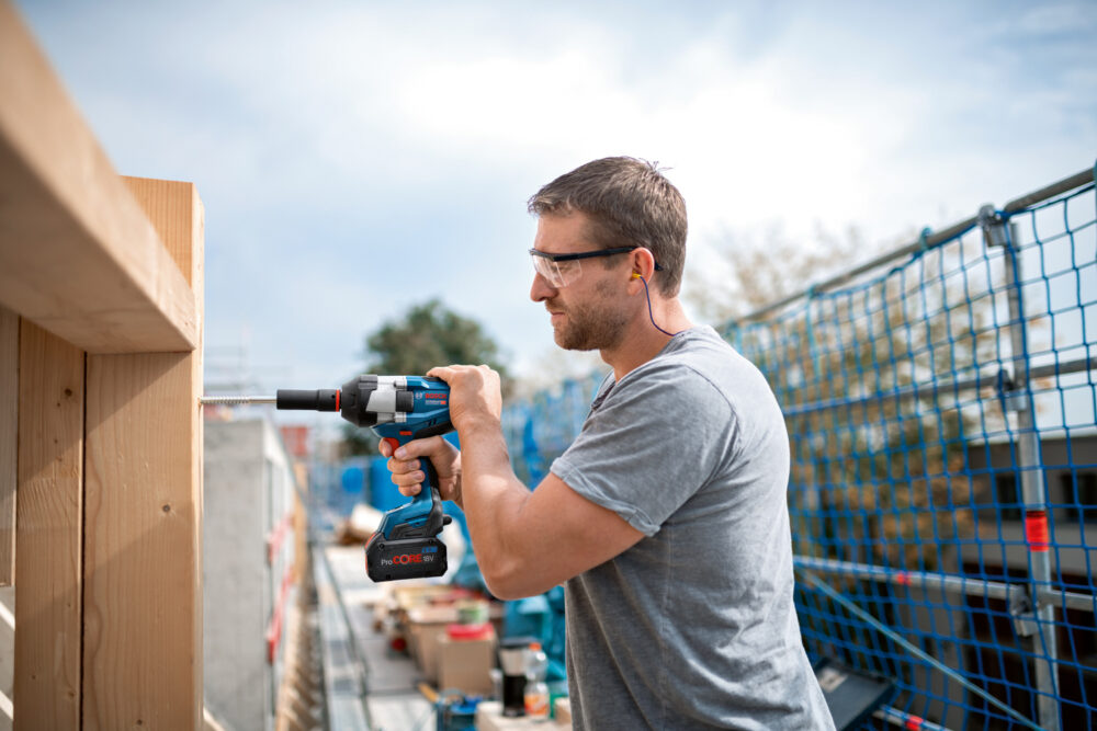 BOSCH aku udarni stezač GDS 18V-1050 H 2xAku 18V 8,0Ah L-Boxx - Image 4