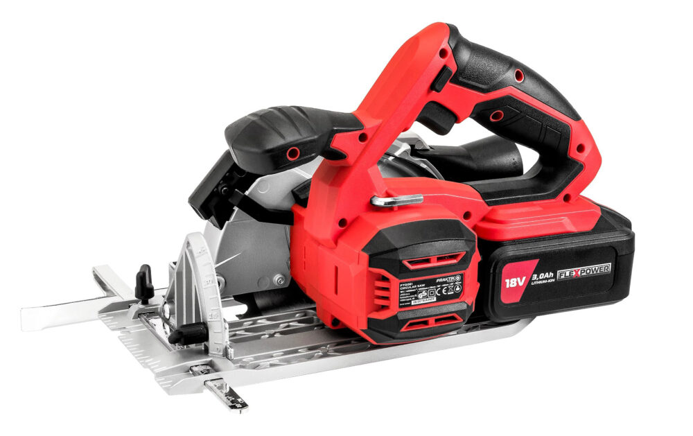 PRAKTIK aku ručna kružna pila PTQ107 FlexPower 18V 3,0Ah - Image 3