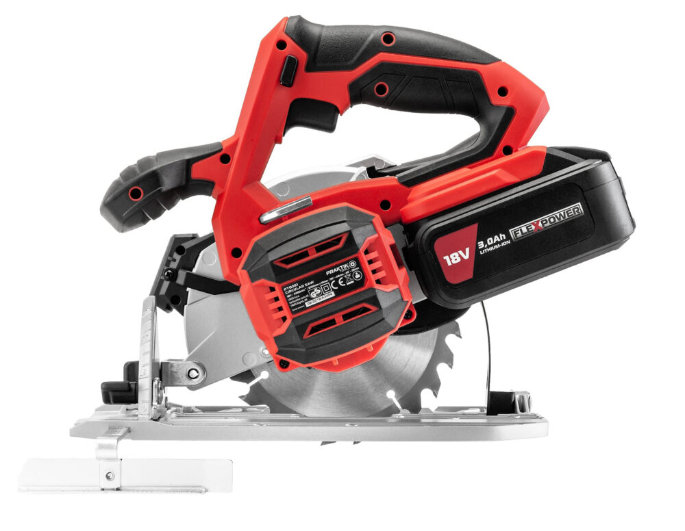 PRAKTIK aku ručna kružna pila PTQ107 FlexPower 18V 3,0Ah - Image 7