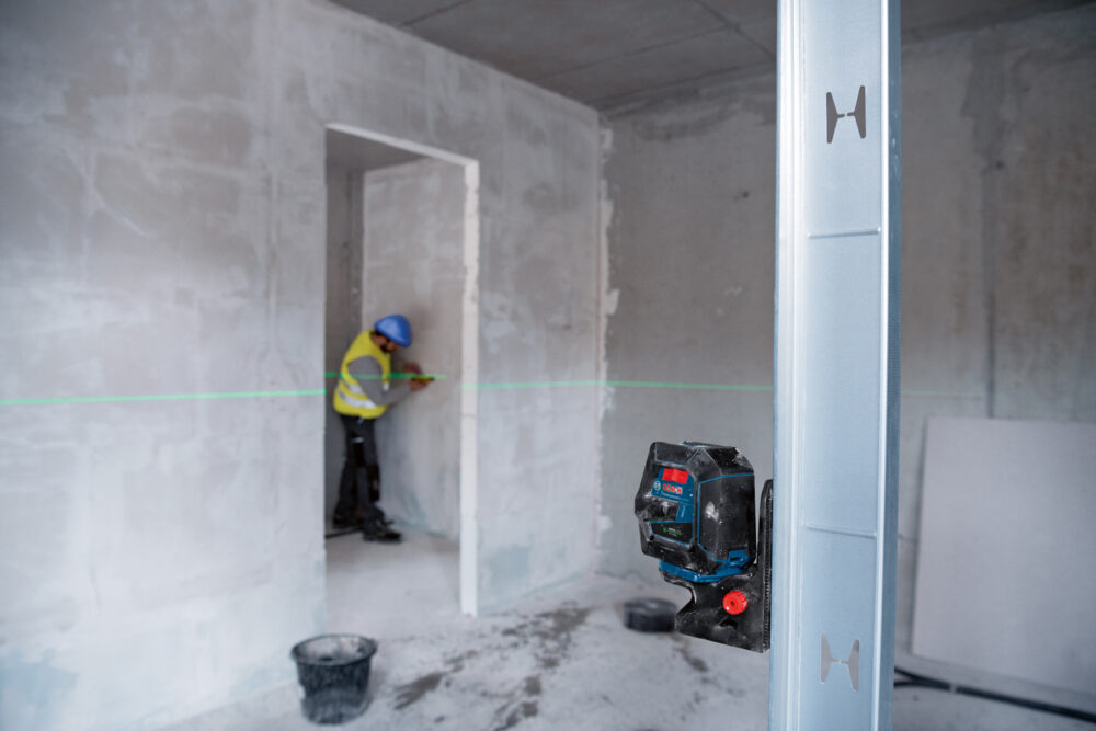 BOSCH križni laserski nivelir GCL 2-50 G + DK10 + RM10 kovčeg - Image 7